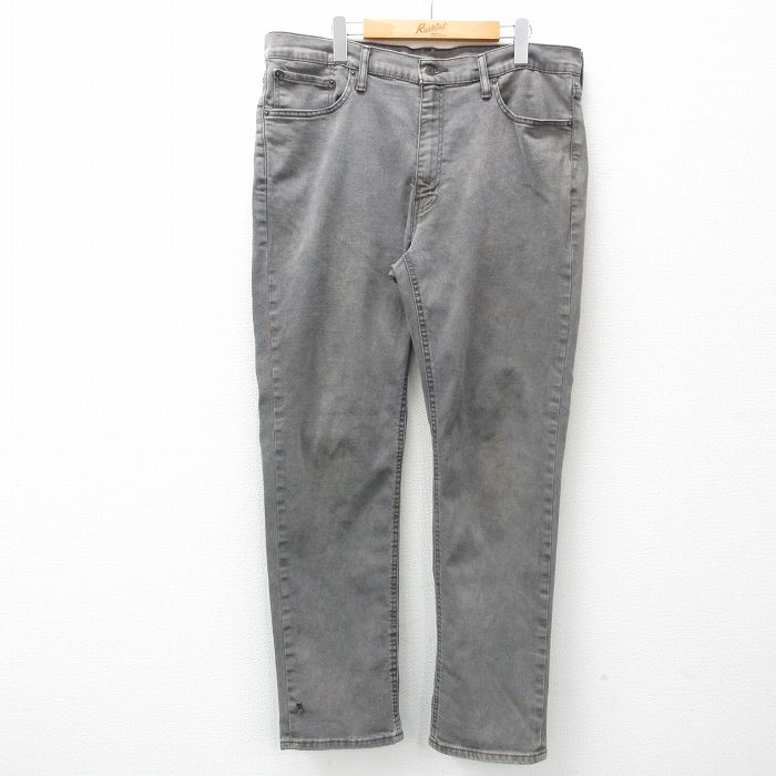 W37★古着 リーバイス Levis 541 ジーンズ メンズ グレー デニム 25mar15 中古 ボトムス ジーパン Gパン ロング パンツ