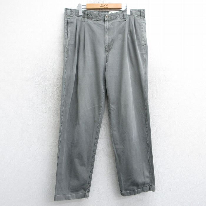 W36★古着 エディーバウアー パンツ メンズ 00年代 00s グレー 【spe】 25mar29 中古 ボトムス ロング