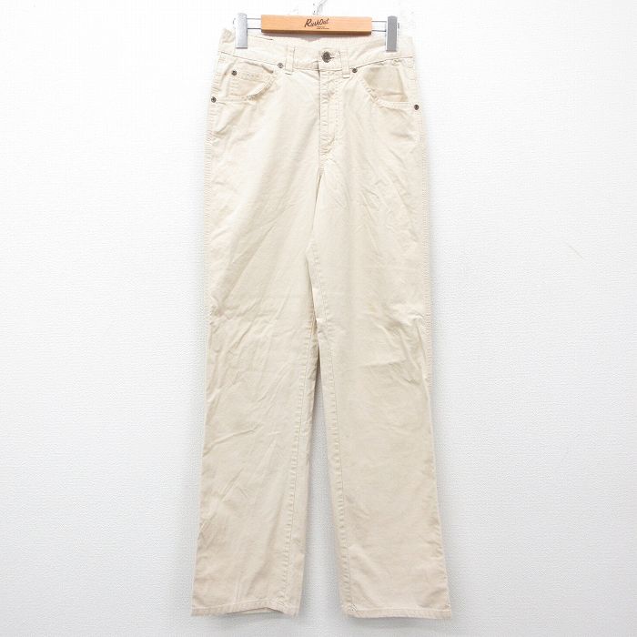 W27★古着 パンツ メンズ 90年代 90s 生成り 25apr03 中古 ボトムス ロング