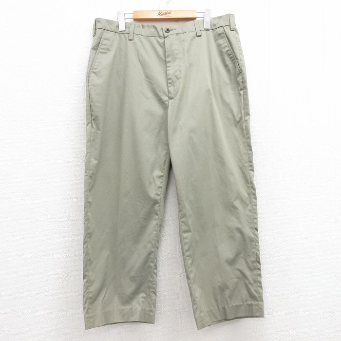 W37★古着 オービス ORVIS パンツ メンズ 00年代 00s ベージュ系 カーキ 25apr11 中古 ボトムス ロング