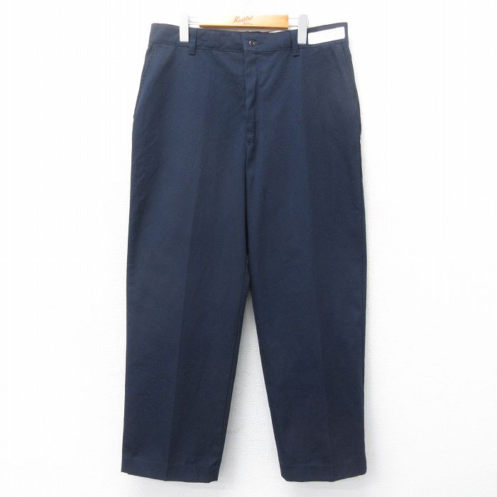 W36★古着 レッドキャップ ワーク パンツ メンズ 00年代 00s 紺 ネイビー 25apr14 中古 ボトムス ロング