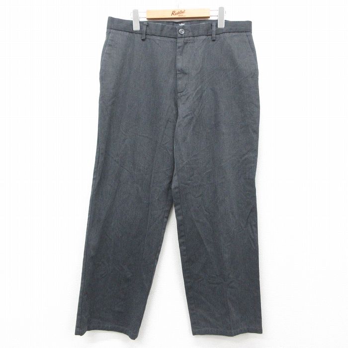 【50%OFF】W36★古着 ドッカーズ パンツ メンズ 濃グレー 25apr21 中古 ボトムス ロング