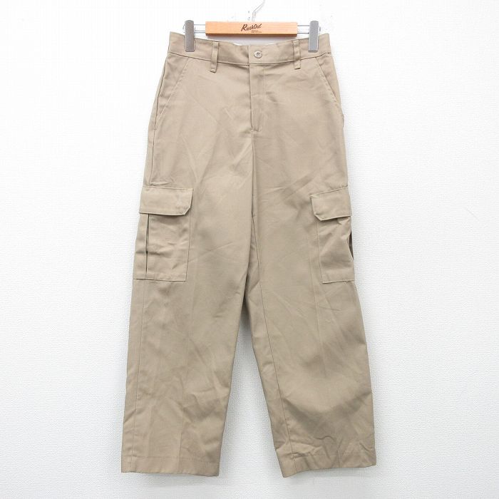 W29★古着 レッドキャップ ワーク カーゴ パンツ メンズ ベージュ カーキ 25apr23 中古 ボトムス ロング