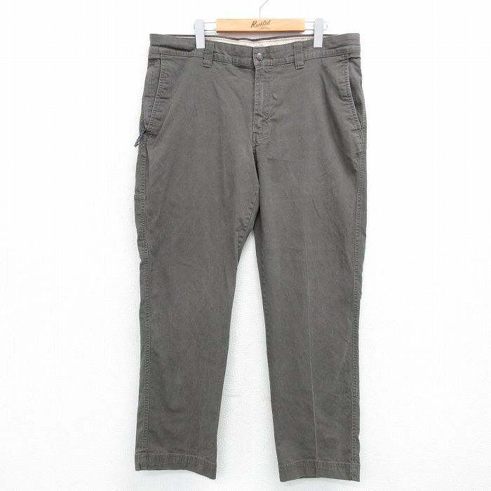 W38★古着 コロンビア COLUMBIA パンツ メンズ 濃緑 グリーン 25apr23 中古 ボトムス ロング