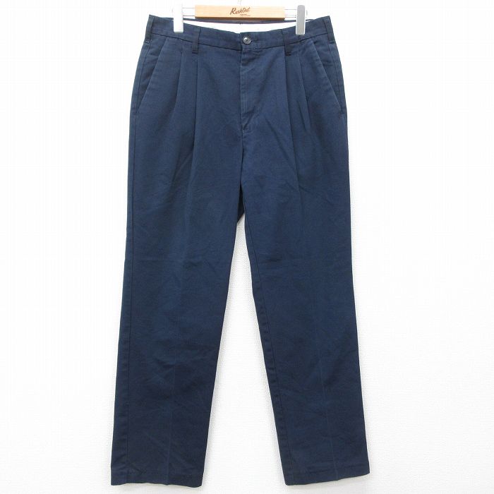 W32★古着 ワーク パンツ メンズ CiNTAS 紺 ネイビー 25apr26 中古 ボトムス ロング