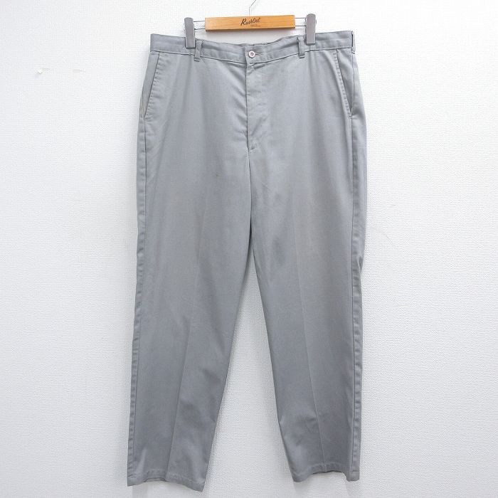 W38★古着 パンツ メンズ 80年代 80s タロン グレー 25apr30 中古 ボトムス ロング