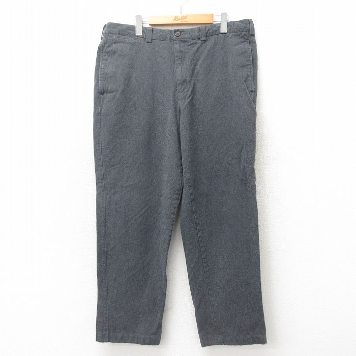 W39★古着 ランズエンド パンツ メンズ コットン 25may02 中古 ボトムス ロング