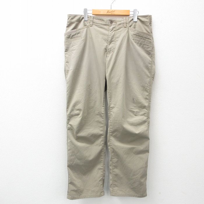 W36★古着 5.11 タクティカル パンツ メンズ リップストップ ベージュ カーキ 25may20 中古 ボトムス ロング