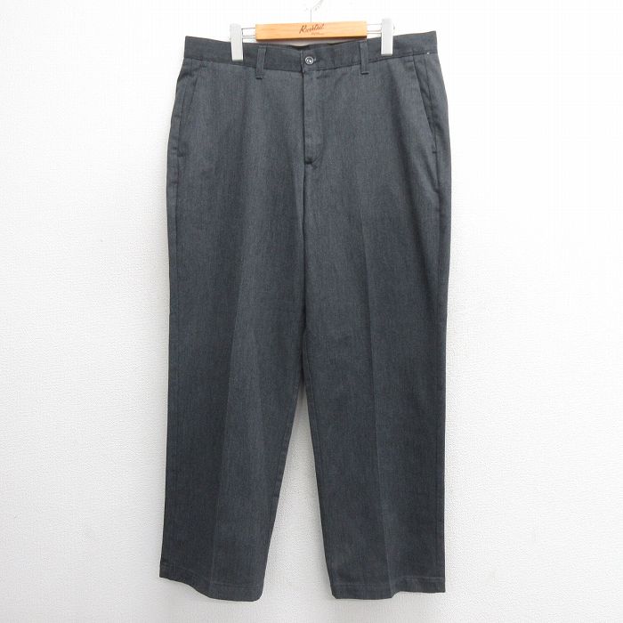 W36★古着 ドッカーズ パンツ メンズ 00年代 00s グレー 霜降り 25may26 中古 ボトムス ロング