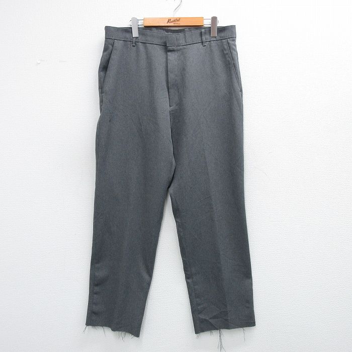 【50%OFF】W35★古着 リーバイス Levis アクション スラックス パンツ メンズ 90年代 90s グレー 【spe】 25jun04 中古 ボトムス ロング