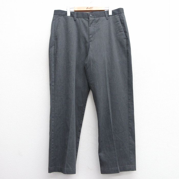 W36★古着 ドッカーズ パンツ メンズ 00年代 00s USA製 濃グレー 【spe】 25jun04 中古 ボトムス ロング