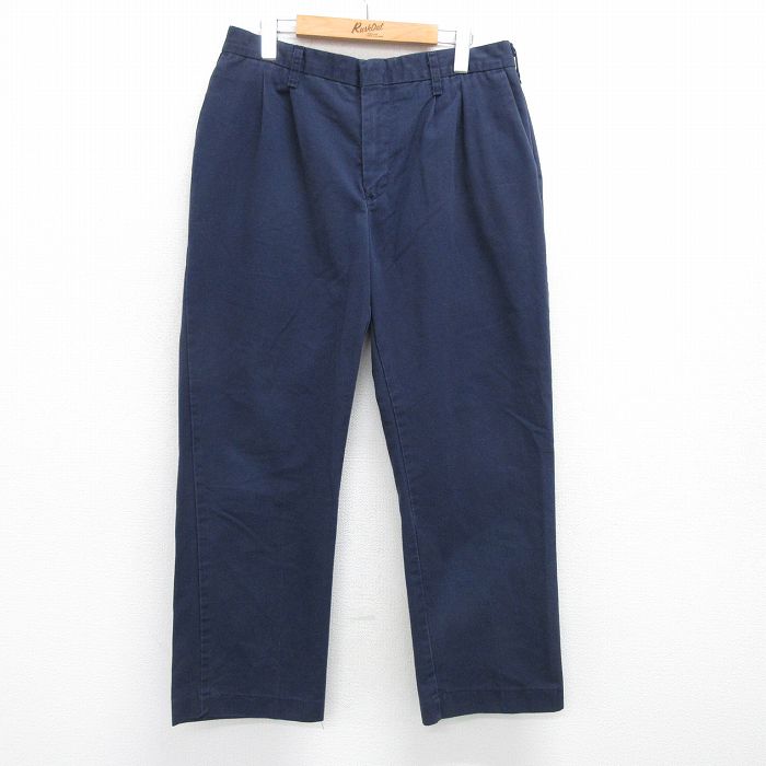ワークパンツ ネイビー W33 | 古着