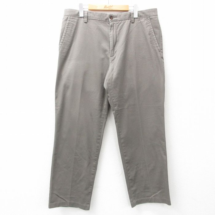 W36★古着 ドッカーズ パンツ メンズ ベージュ カーキ 25jun21 中古 ボトムス ロング