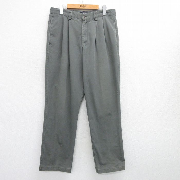 ドッカーズ 90s パンツ グリーン W33 | 古着