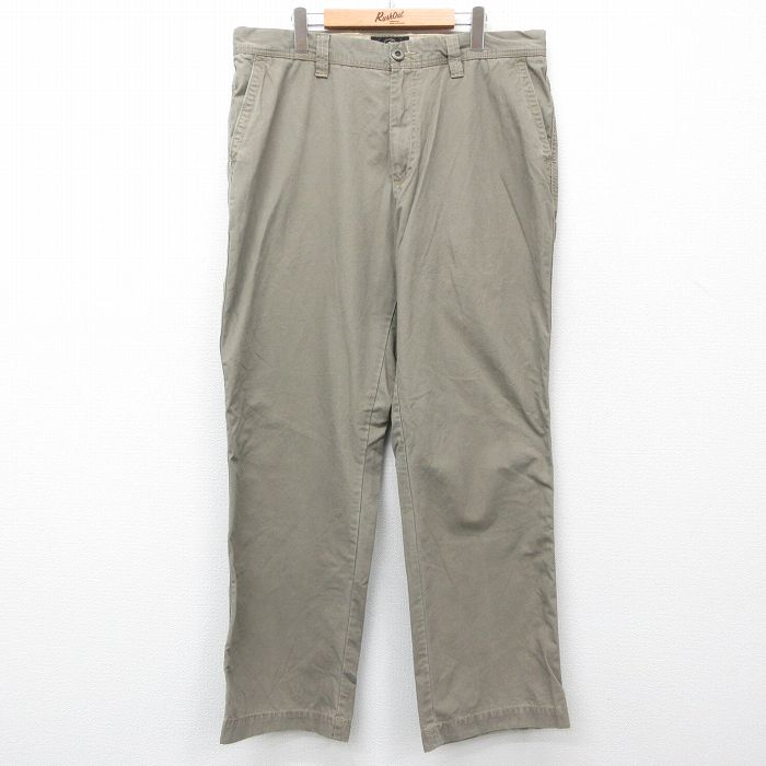 【50%OFF】W38★古着 レッドヘッド パンツ メンズ 00年代 00s コットン 濃ベージュ カーキ 25jul11 中古 ボトムス ロング
