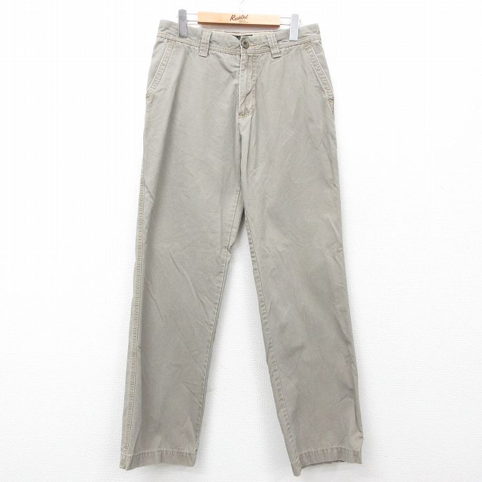 W31★古着 レッドヘッド パンツ メンズ 00年代 00s コットン 濃ベージュ カーキ 25jul24 中古 ボトムス ロング