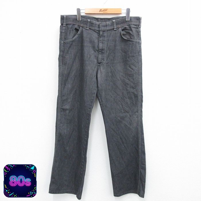 【50%OFF】80s ジーンズ タロン ブラック W36 | 古着