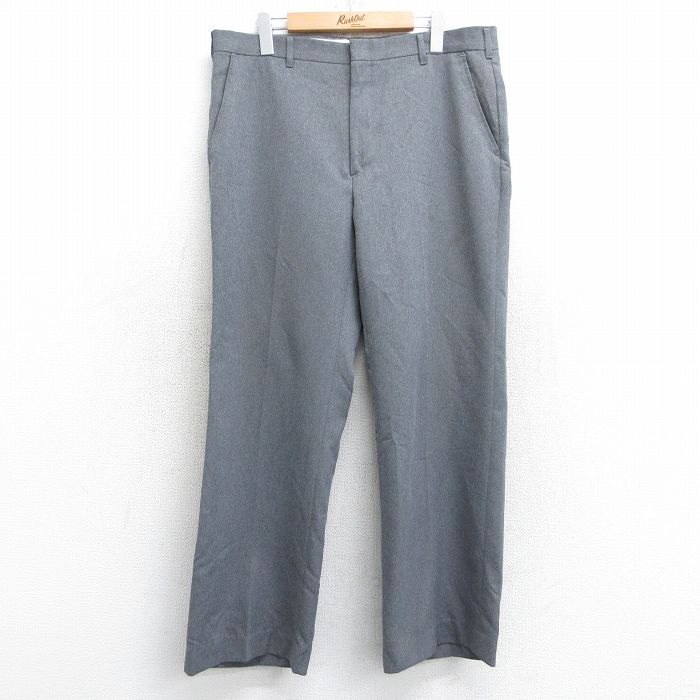 W36★古着 パンツ メンズ 90年代 90s USA製 グレー 25sep06 中古 ボトムス ロング
