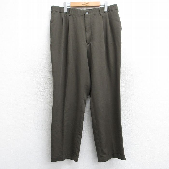 W35 パンツ グリーン | 古着