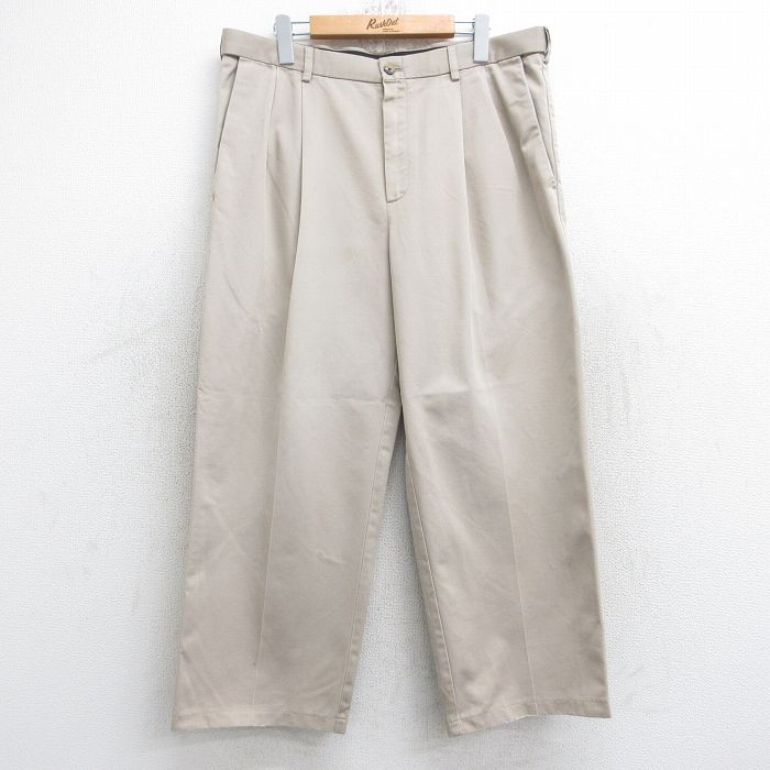 HAGGAR パンツ ベージュ W36 | 古着