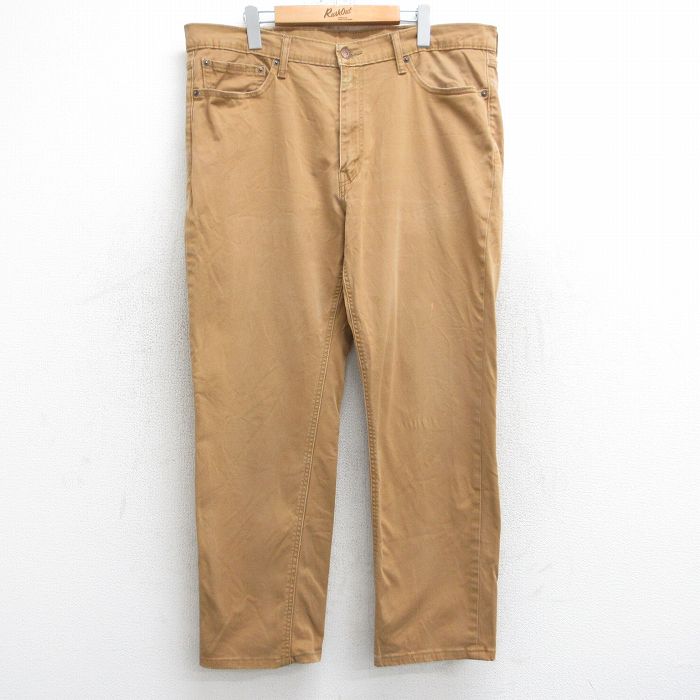 W38★古着 リーバイス Levis 541 パンツ メンズ ベージュ系 カーキ 25sep12 中古 ボトムス ロング