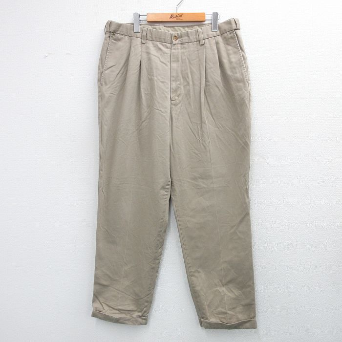 W38 パンツ ベージュ | 古着