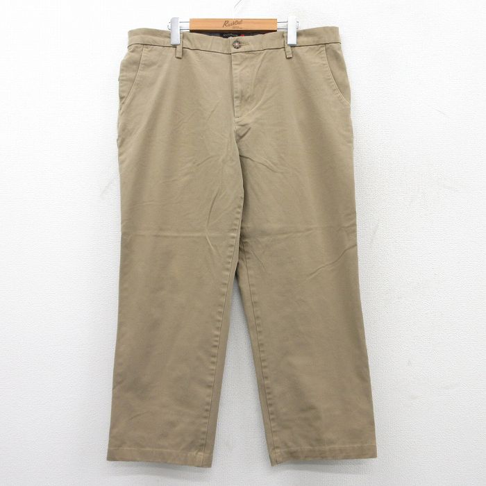 W38★古着 ドッカーズ パンツ メンズ ベージュ カーキ 25sep19 中古 ボトムス ロング