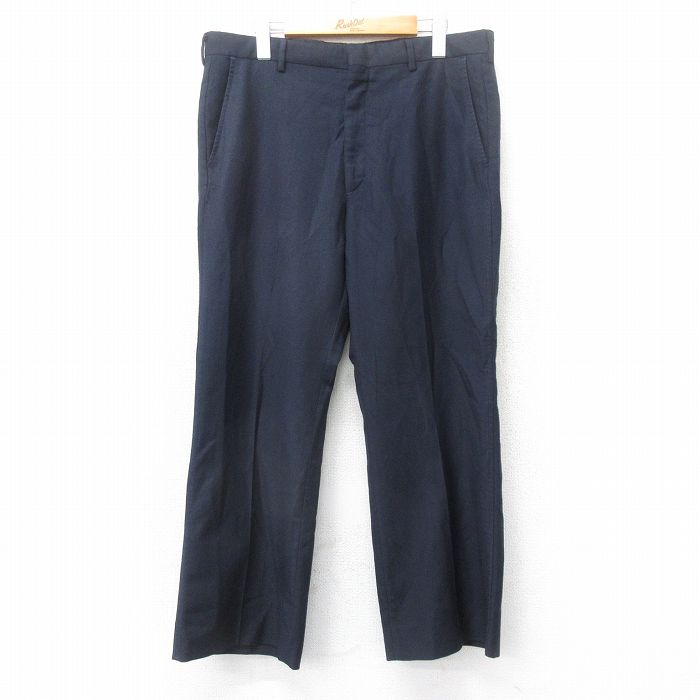W34★古着 リーバイス Levis パンツ メンズ 80年代 80s パナテラ タロン 紺 ネイビー 【spe】 25sep24 中古 ボトムス ロング