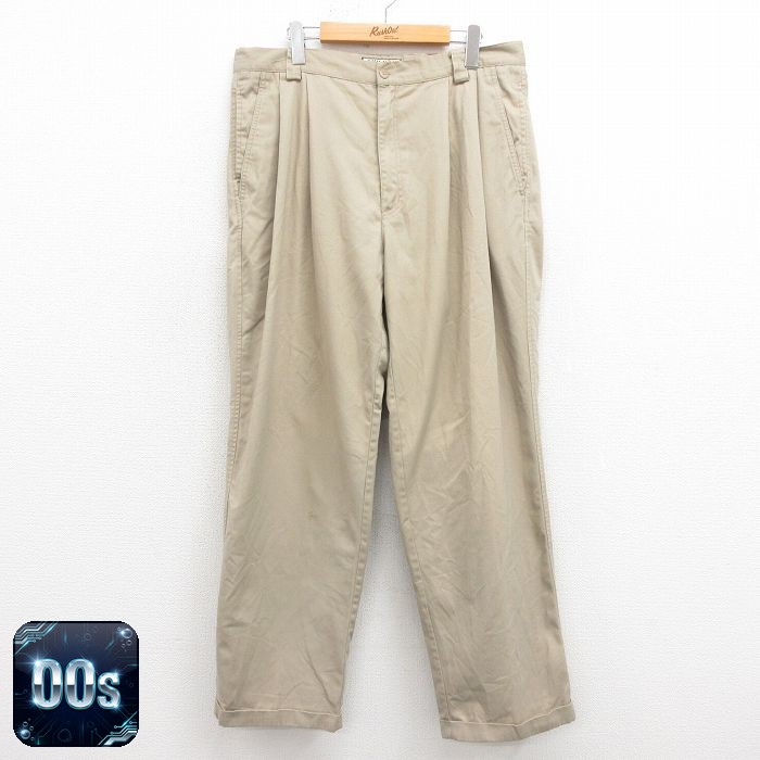 W36 パンツ ベージュ | 古着
