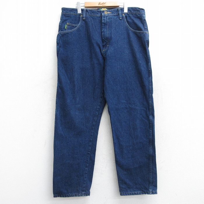【50%OFF】カベラス 00s ジーンズ 内側フランネル ネイビー W39 | 古着