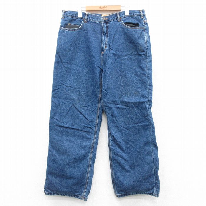 【50%OFF】Wear Guard ジーンズ 内側フランネル ネイビー W37 | 古着