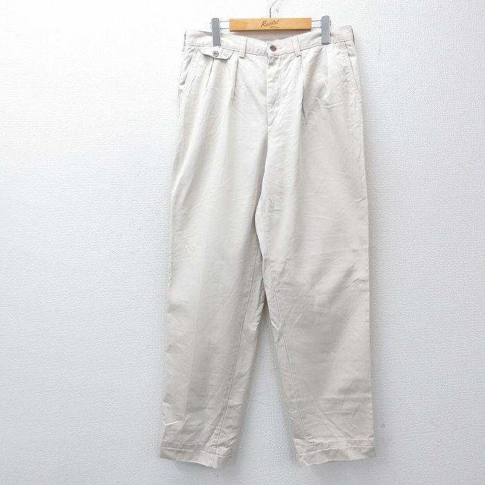 W33 パンツ カーキ | 古着
