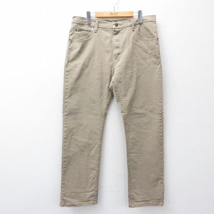 【50%OFF】ラングラー W35 ジーンズ ベージュ | 古着