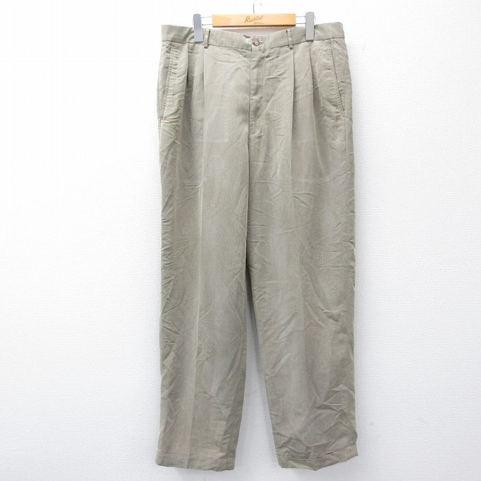 W35 パンツ カーキ | 古着