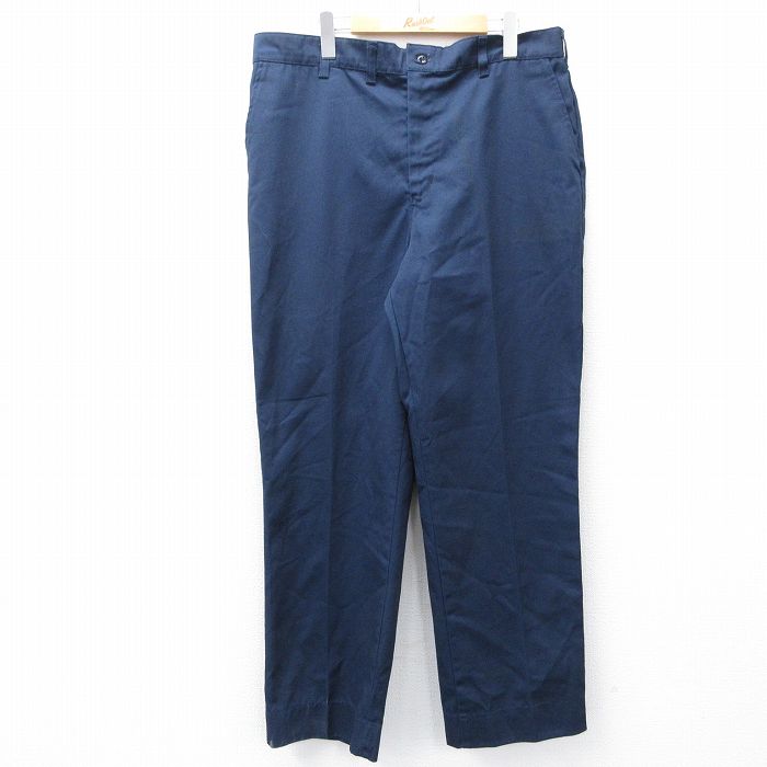 ワークパンツ 濃紺 W36 | 古着