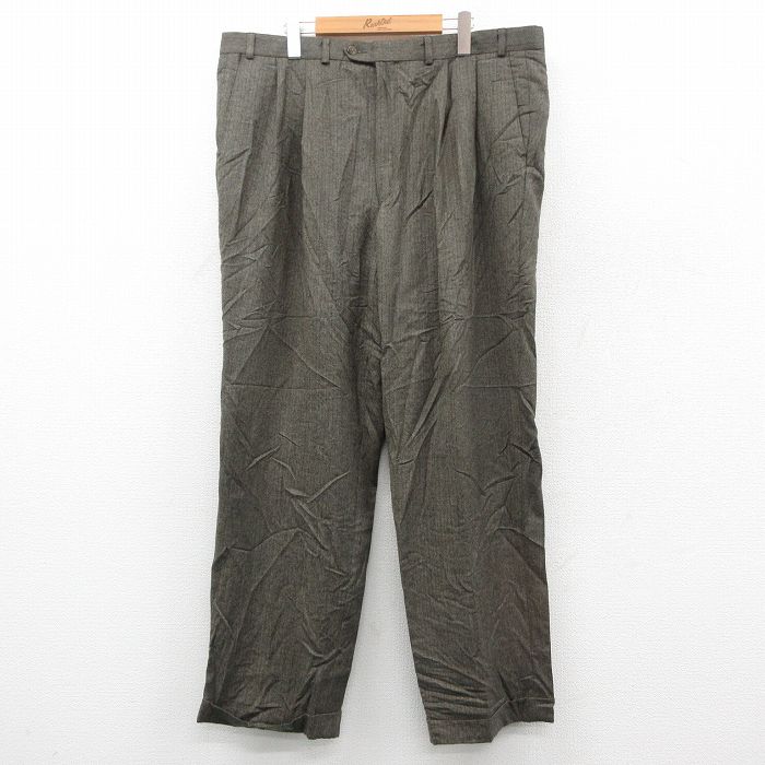 ラルフローレン 90s パンツ ヘリンボーン グレー W39 | 古着