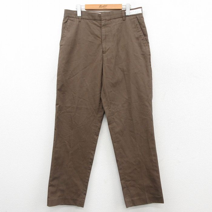 ワークパンツ ブラウン W34 | 古着