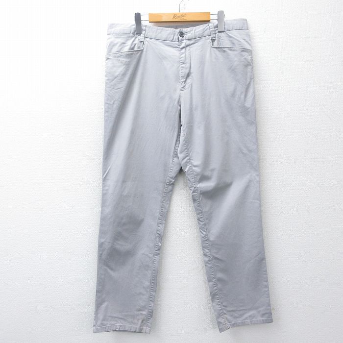 W36★古着 カルバンクライン ブランド パンツ メンズ グレー 25nov19