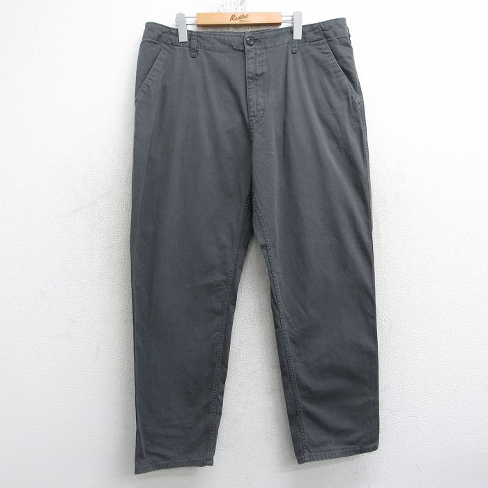 W38★古着 パタゴニア patagonia パンツ メンズ オーガニック コットン 濃グレー 25nov20