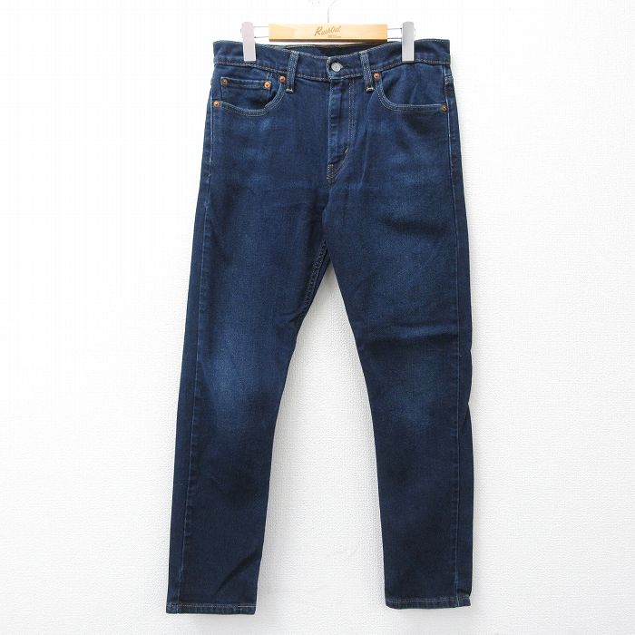 W31★古着 リーバイス Levis 512 ジーンズ メンズ 濃紺 デニム 25nov22