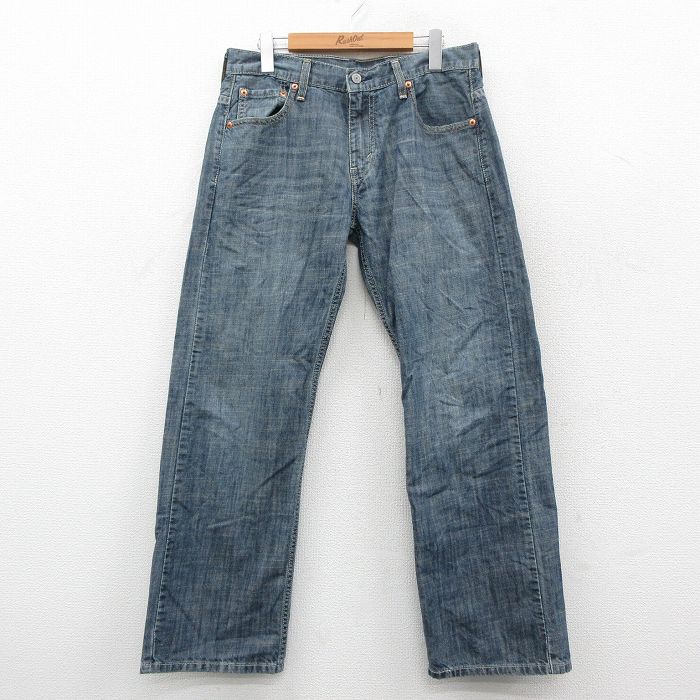 【20%OFF】W30★古着 リーバイス Levis 569 ジーンズ メンズ ヒゲ コットン 紺 デニム 25nov25