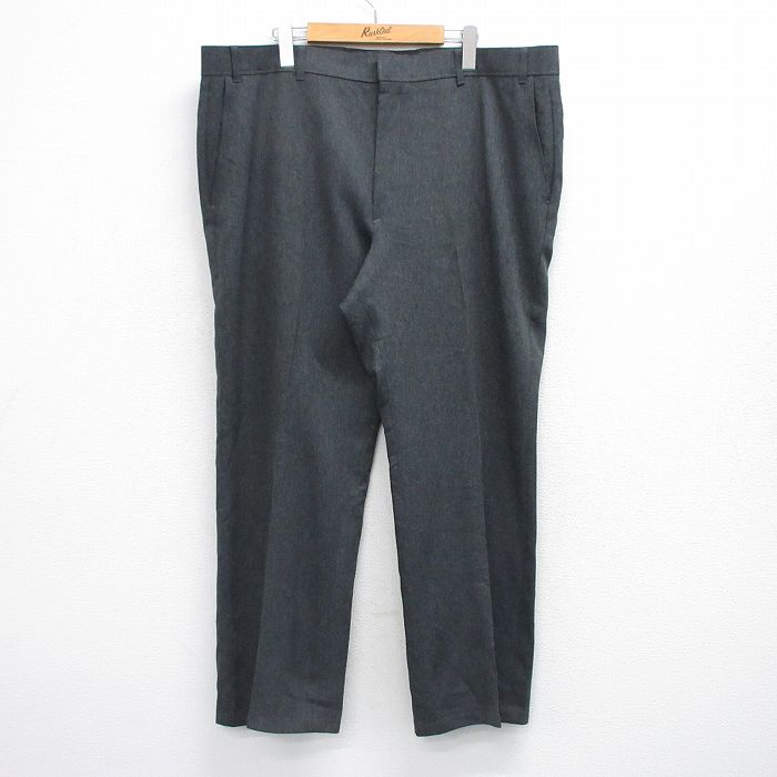 W41★古着 リーバイス Levis アクション スラックス パンツ メンズ 80年代 80s 大きいサイズ タロン 濃グレー【spe】 25nov26