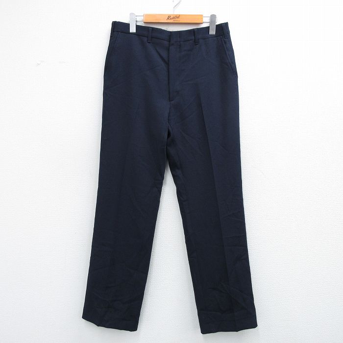 HAGGAR スラックス ネイビー W31 | 古着
