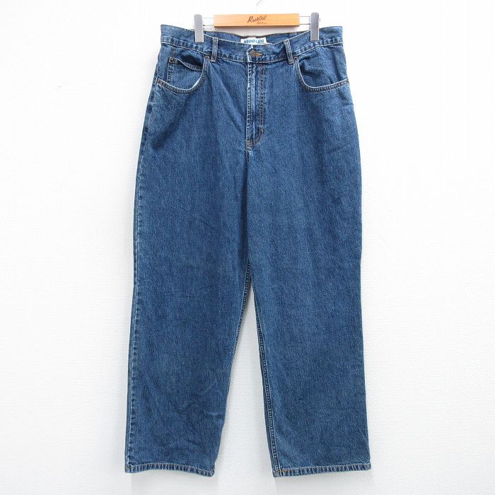 【20%OFF】W36★古着 オールドネイビー OLD NAVY ジーンズ メンズ 00年代 00s コットン 紺 デニム 25nov28