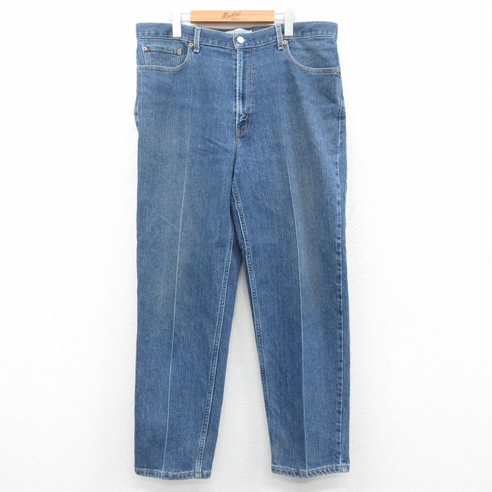W38★古着 リーバイス Levis 560 ジーンズ メンズ 紺 デニム 25dec06