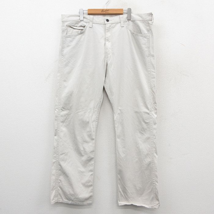 W39★古着 リーバイス Levis 569 パンツ メンズ 白系 25dec11