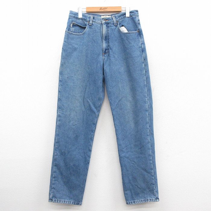 エルエルビーン 00s ジーンズ 内側フリース ネイビー W31 | 古着