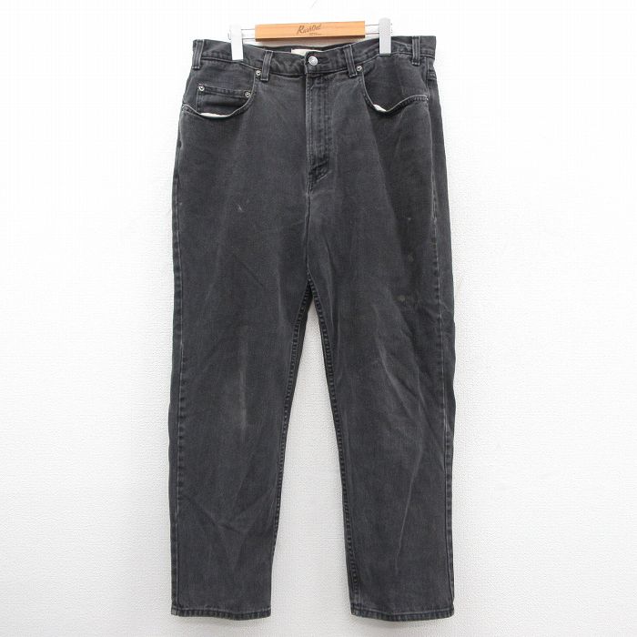 W35★古着 ギャップ GAP ジーンズ メンズ 00年代 00s 黒 デニム【spe】 25dec23