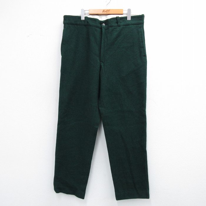 ジョンソン 90s パンツ グリーン W38 | 古着