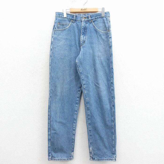 エルエルビーン 90s ジーンズ 内側フランネル ネイビー W31 | 古着